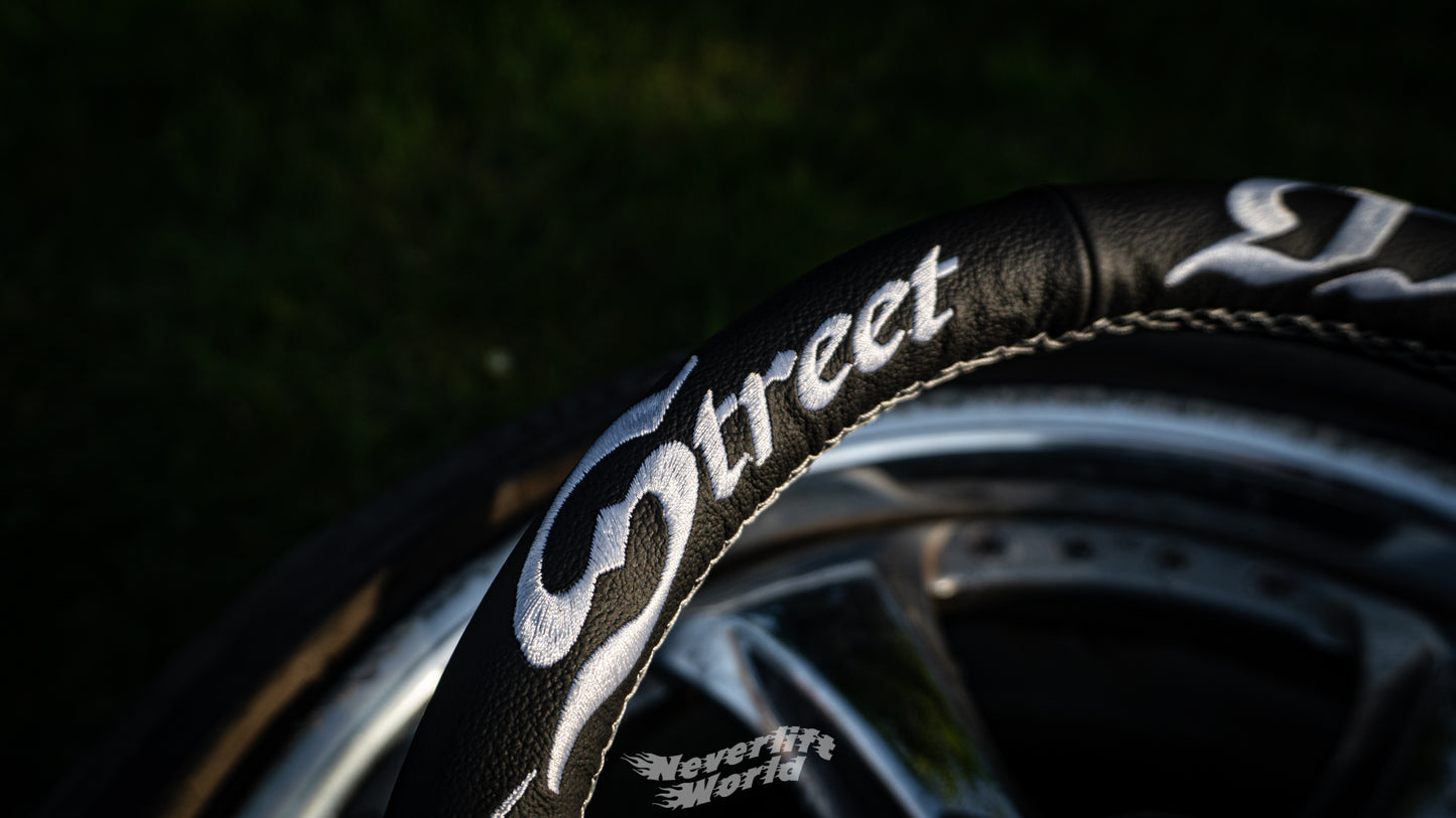 STREET MAGIC RACING WHEEL V2 - BLACK/WHITE