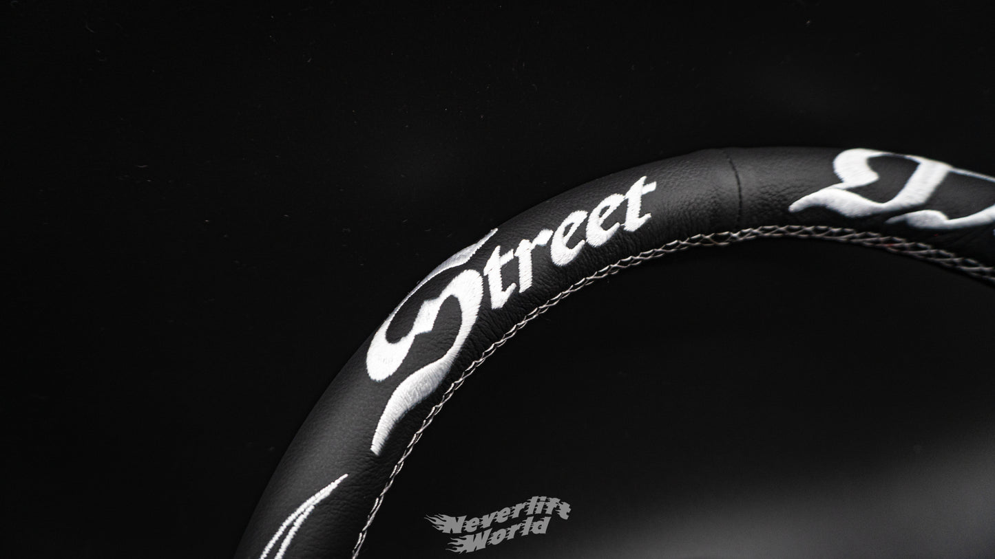 STREET MAGIC RACING WHEEL V2 - BLACK/WHITE