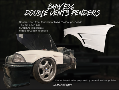 DOMOKUN RARI VENTED OVERFENDERS +25MM