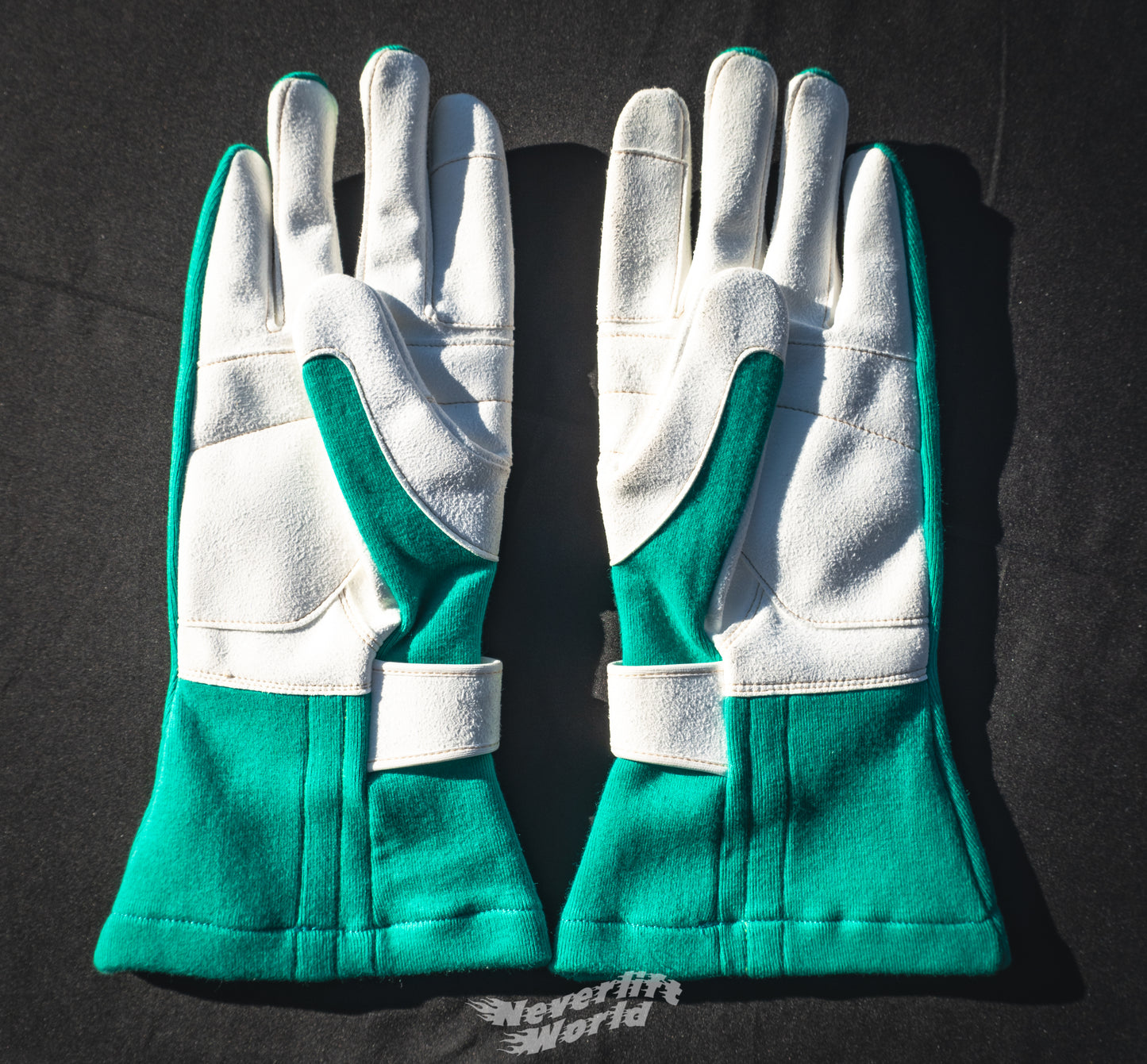 URAS RACING GLOVES - TEAL
