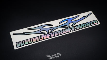 TRIBAL WEB ADDRESS STICKER