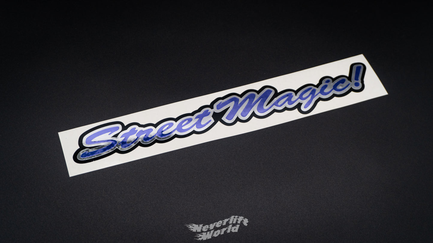 STREET MAGIC TRIPLE LAYER SCRIPT LOGO - LAVENDER CHROME