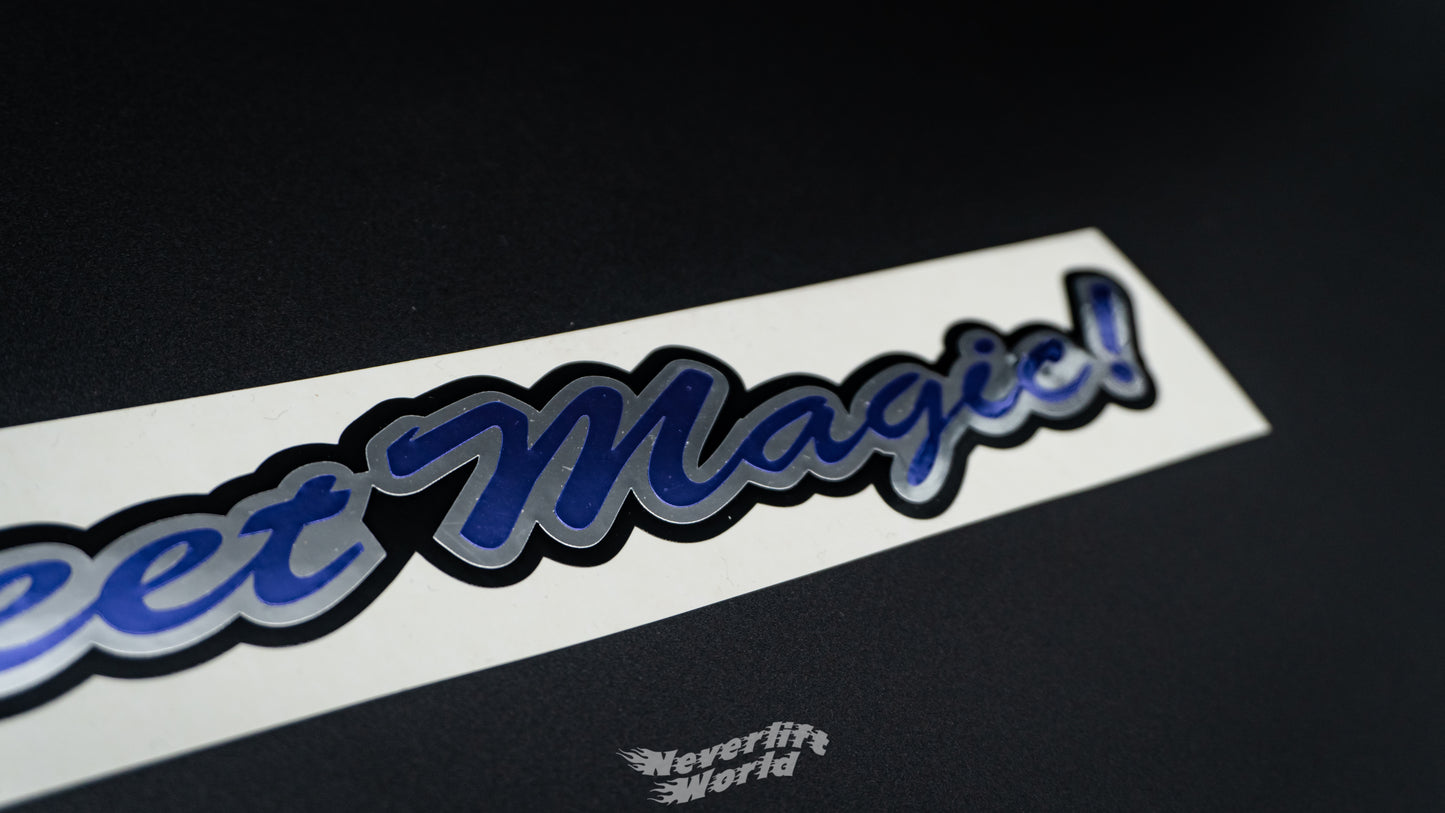STREET MAGIC TRIPLE LAYER SCRIPT LOGO - LAVENDER CHROME