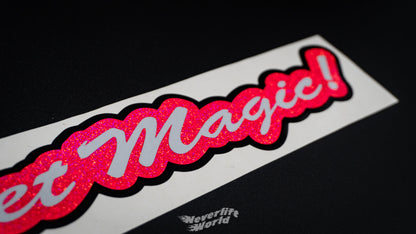 STREET MAGIC TRIPLE LAYER SCRIPT LOGO - LIGHT REFLECTIVE