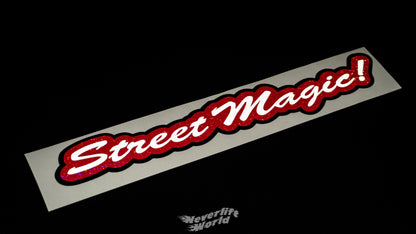 STREET MAGIC TRIPLE LAYER SCRIPT LOGO - LIGHT REFLECTIVE