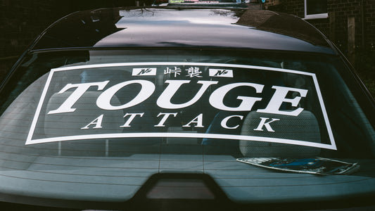 TOUGE ATTACK REAR WINDOW BANNER