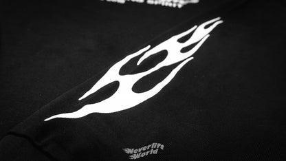 STREET MAGIC® STAPLE HEAVYWEIGHT LONGSLEEVE T-SHIRT - BLACK