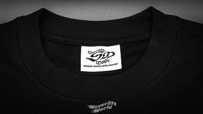 STREET MAGIC® STAPLE HEAVYWEIGHT LONGSLEEVE T-SHIRT - BLACK