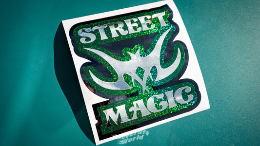 STREET MAGIC TRIBAL LOGO GREEN