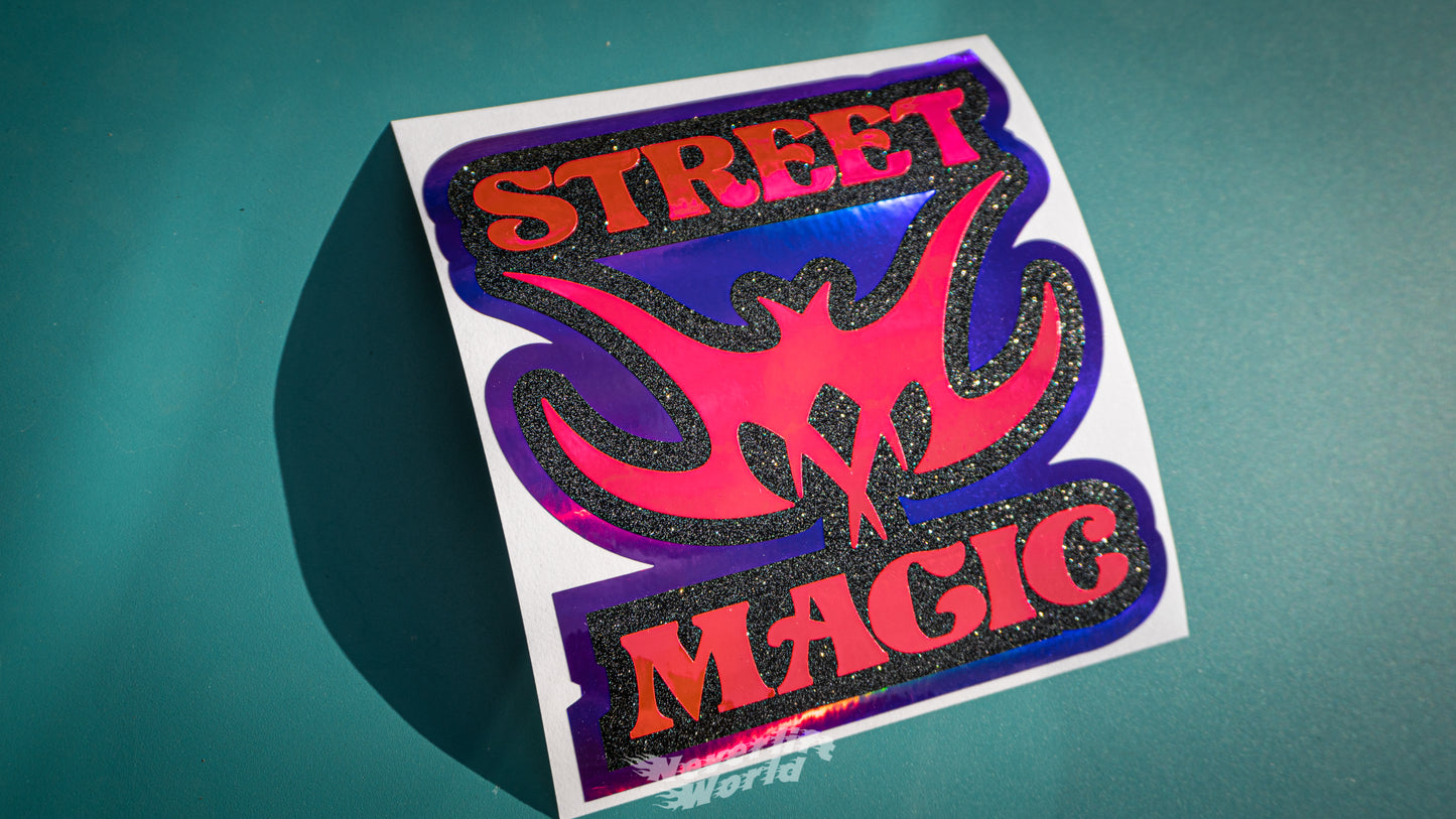 STREET MAGIC TRIBAL LOGO PURPLE