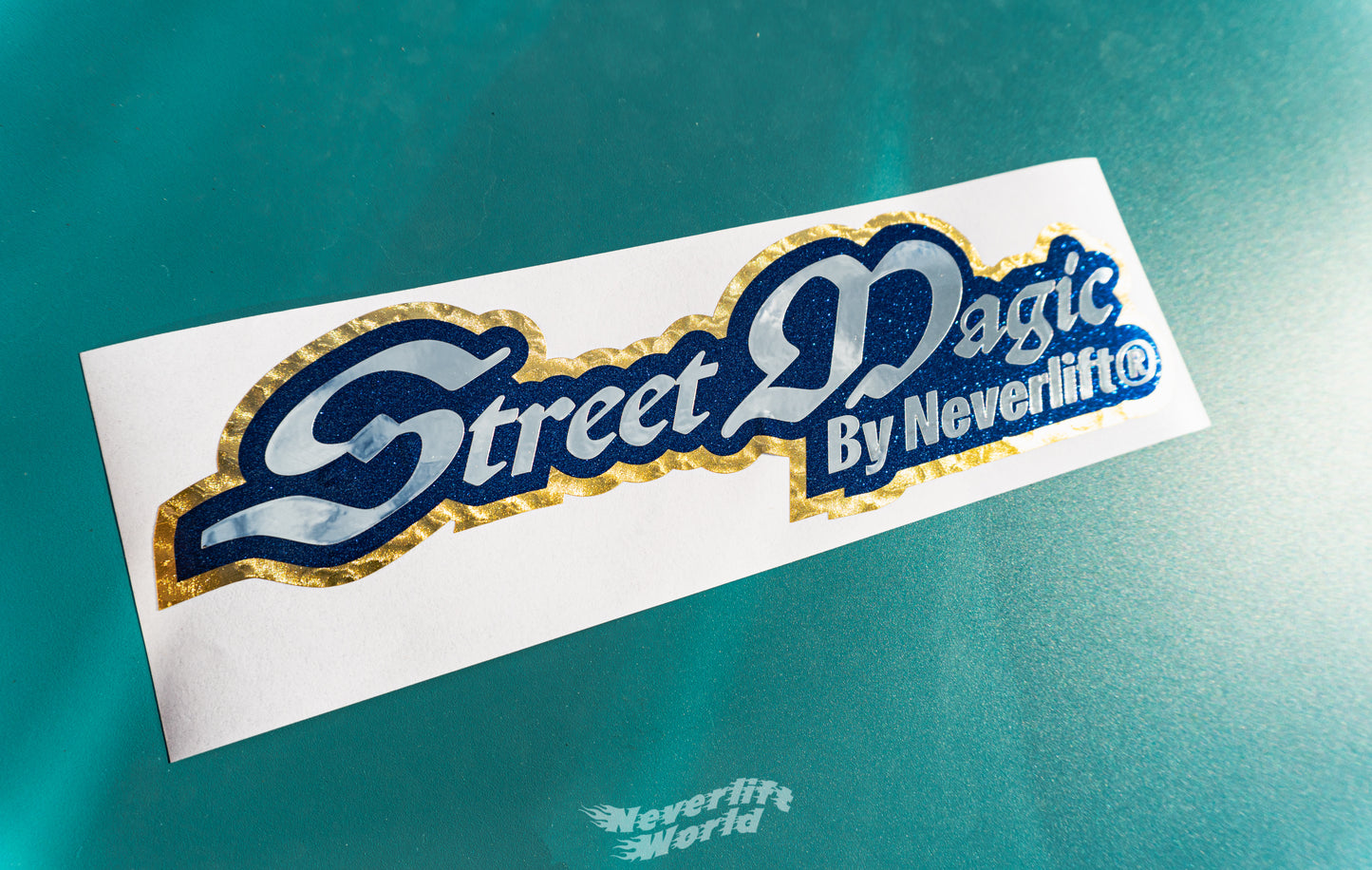 STREET MAGIC BY NEVERLIFT® SPELL OUT LOGO BLUE