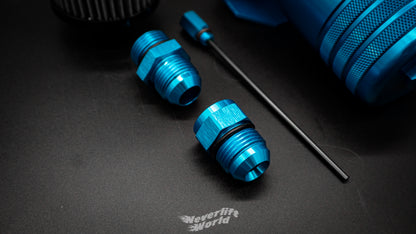 STREET MAGIC 6061 BILLET SINGLE CATCH CAN - HYPER BLUE