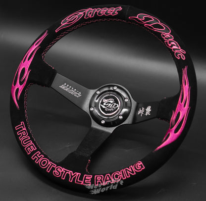 TRUE HOTSTYLE RACING WHEEL - PINK