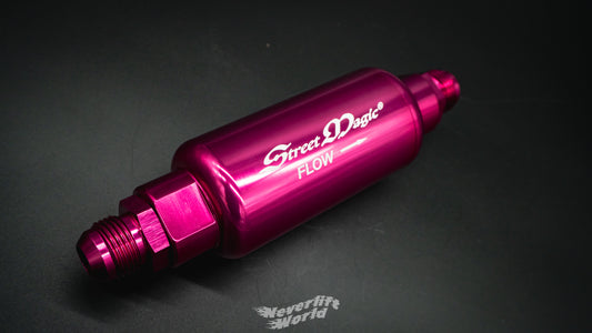 STREET MAGIC® AN10 POST PUMP FUEL FILTER
