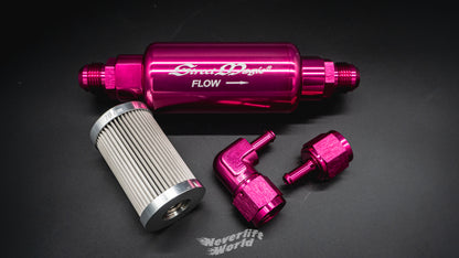 STREET MAGIC® AN10 POST PUMP FUEL FILTER