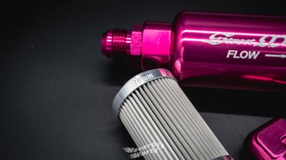 STREET MAGIC® AN10 POST PUMP FUEL FILTER