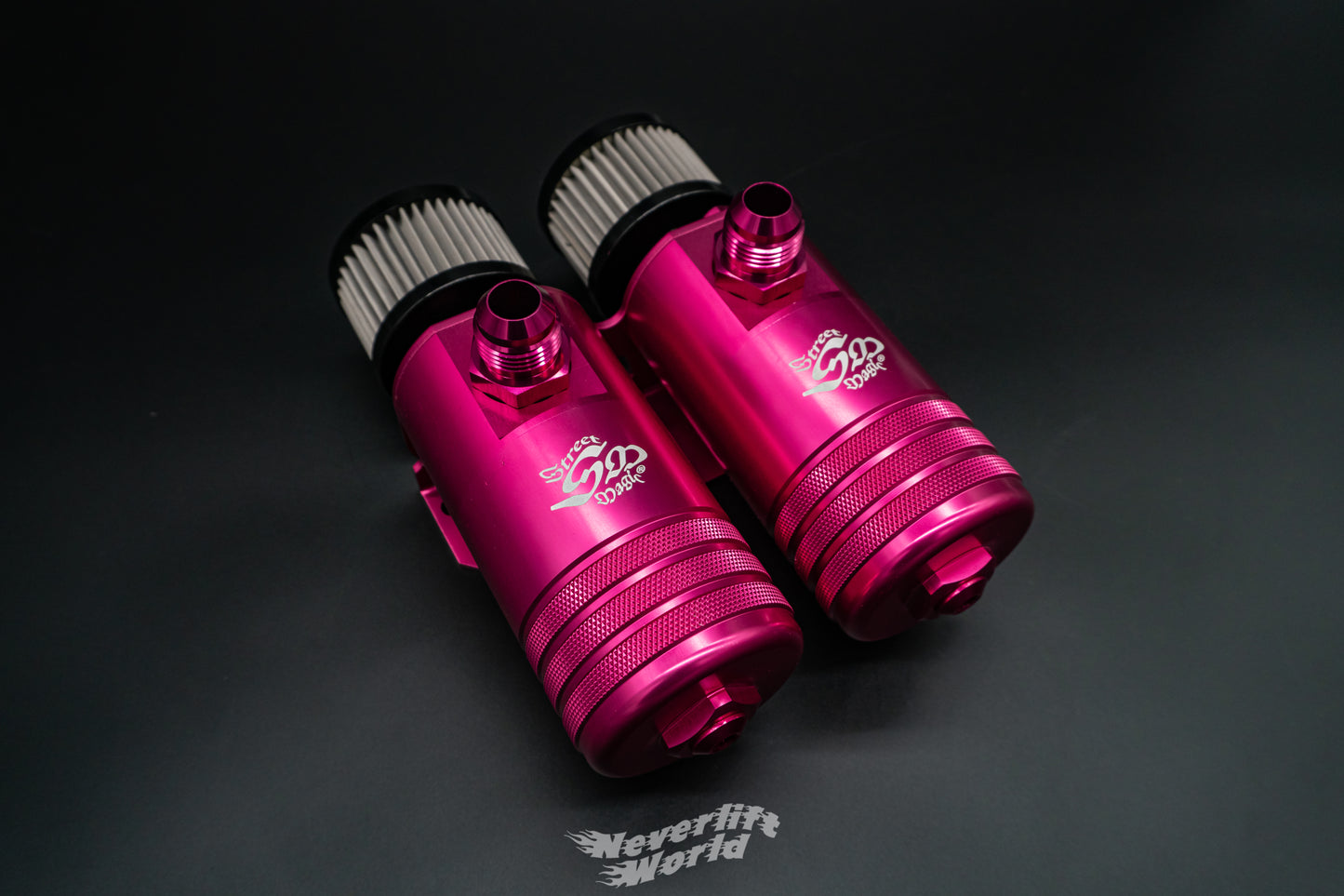 STREET MAGIC® DUAL CATCH CAN KIT - HYPER PINK