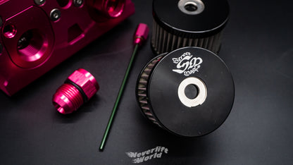 STREET MAGIC® DUAL CATCH CAN KIT - HYPER PINK