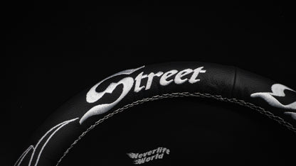STREET MAGIC RACING WHEEL V2 - BLACK/WHITE