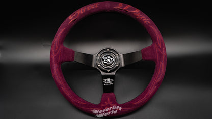 STREET MAGIC RACING WHEEL V2 - PURPLE SUEDE