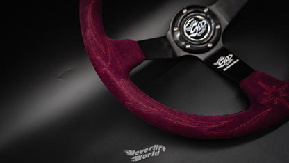 STREET MAGIC RACING WHEEL V2 - PURPLE SUEDE