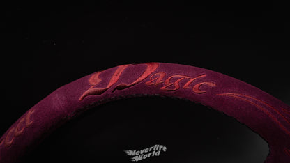 STREET MAGIC RACING WHEEL V2 - PURPLE SUEDE