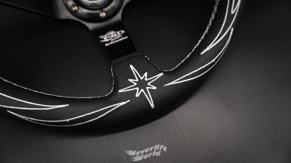 STREET MAGIC RACING WHEEL V2 - BLACK/WHITE