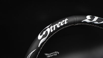 STREET MAGIC RACING WHEEL V2 - BLACK/WHITE