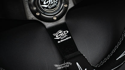STREET MAGIC RACING WHEEL V2 - BLACK/WHITE